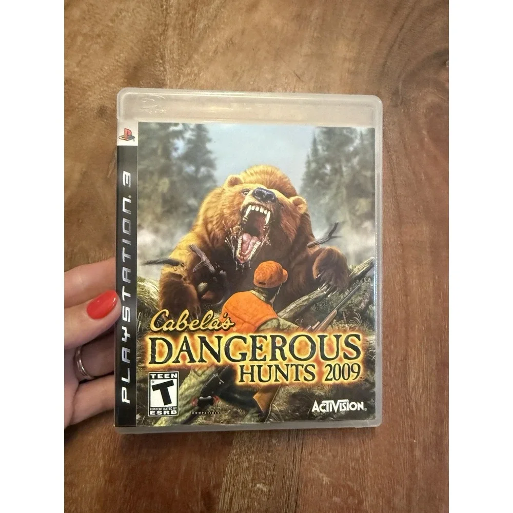 Cabela's Dangerous Hunts 2009 (Sony PlayStation 3, 2008) With Manual